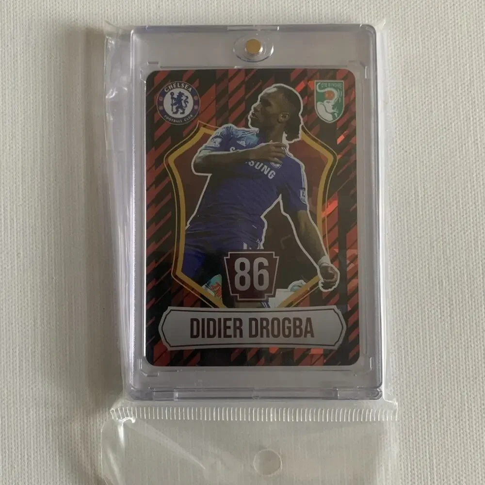 Didier Drogba Chelsea FC #86 Holo Foil Card 2024-25 Grass Games Collection